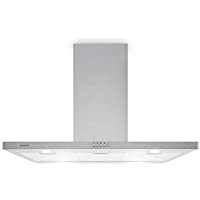 Klarstein Bonita - Campana de extracción- Extractor de cocina- Potencia 500 m³-h- Diseño isla- Acero inoxidable- 4…